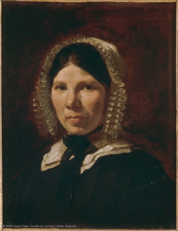 Ritratto di Jeanne - Marie, conosciuta come Jenny Le Guillou, Museo del Louvre, Parigi